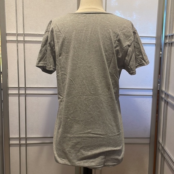 *NWOT Gray T-shirt “Think While It’s Still Legal” - Picture 2 of 2